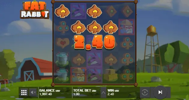 Online slot Fat Rabbit with multipliers
